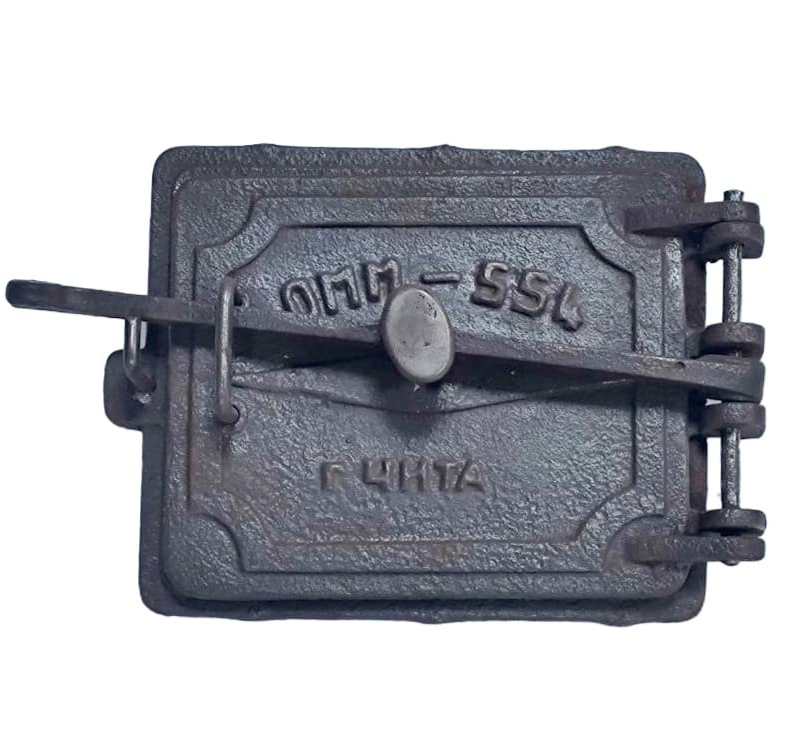 ​Дверца печная "ОММ-554 г. Чита" ​с винтовой щеколдой